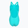 Women's one-piece swimsuit Speedo Eco Endurance+ Printed Medalist turquoise gem 2