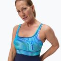 Women's one-piece swimsuit Speedo Shaping Contour Eclipse Printed turquoise gem 5