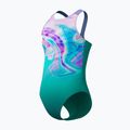 Children's one-piece swimsuitSpeedo Printed Pulseback turquoise gem 3