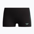 Children's swim boxers Speedo Plastisol Placement Aquashort black/alfalfa green