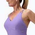 Women's one-piece swimsuit Speedo Shaping Strappy purple mist 5