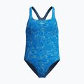 Children's one-piece swimsuit Speedo HyperBoom Allover Medalist lagoon blue/celeste