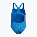 Children's one-piece swimsuit Speedo HyperBoom Allover Medalist lagoon blue/celeste 2