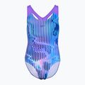 Children's one-piece swimsuit Speedo Digital Allover Splashback indigo glow