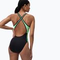 Women's one-piece swimsuit Speedo High Neck Splice Cross Back turquoise gem 3