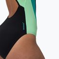 Women's one-piece swimsuit Speedo High Neck Splice Cross Back turquoise gem 7