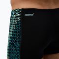 Men's swim boxers Speedo Endurance+ Tech Panel Aquashort black/turquoise gem 7