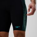 Men's swim jammers Speedo Endurance+ Tech Panel Jammer black/turquoise gem 6