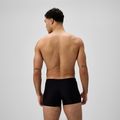 Men's swim boxers Speedo Medley Logo Aquashort black/alfalfa green 3