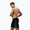 Men's swim jammers Speedo Medley Logo Jammer black/alfalfa green 4