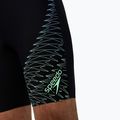 Men's swim jammers Speedo Medley Logo Jammer black/alfalfa green 6