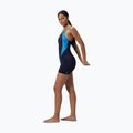 Ladies' one-piece swimsuit Speedo HyperBoom Splice Legsuit lagoon blue/celeste 2