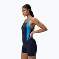 Ladies' one-piece swimsuit Speedo HyperBoom Splice Legsuit lagoon blue/celeste 4