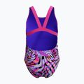 Children's one-piece swimsuit Speedo Digital Allover Leaderback flare pink 2