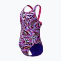 Children's one-piece swimsuit Speedo Digital Allover Leaderback flare pink 3