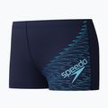 Children's swim boxers Speedo Medley Logo Aquashort peacoat/sugar blue 3