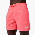 Men's swim shorts Speedo Essentials 16" black/neon coral 5