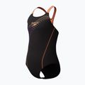 Children's one-piece swimsuit Speedo Medley Logo Medalist bright peach 3