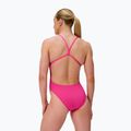 Women's one-piece swimsuit Speedo FL Solid V-Back flare pink 2