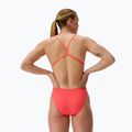 Women's one-piece swimsuit Speedo FL Solid V-Back neon coral 2
