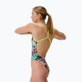 Women's one-piece swimsuit Speedo FL Printed V-Back tropicana/black 3