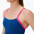 Women's one-piece swimsuit Speedo FL Solid Flyback 2.0 aegean denim/flare pink 4
