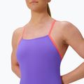 Women's one-piece swimsuit Speedo FL Solid Tie Back indigo glow/picton blue 4