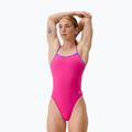 Women's one-piece swimsuit Speedo FL Solid Tri Back flare pink/indigo glow
