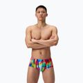 Men's swim boxers Speedo Printed 13.5 cm Brief prismaticpairsadise/ruby