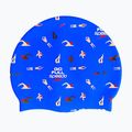 Swim cap Speedo Printed Silicone speedo blue go full speedo swimmers