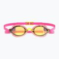 Swim goggles Speedo Fastskin Speedsocket 2 Mirror neon melon/vermillion/gold mirror 2
