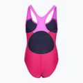 Children's one-piece swimsuit Speedo Digital Placement Splashback pink/glassy pink 2