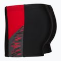 Men's swim boxer trunks Speedo Dive Aquashort Anthracite/Hrr 3