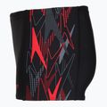 Boys' swim boxers Speedo Plastisol Placement Aquashort anthracite/hrr 3