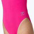 Women's one-piece swimsuit Speedo Solid Web punchy pink 5
