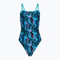 Women's one-piece swimsuit Speedo Printed Web Back canyon ombre/black