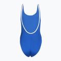 Women's one-piece swimsuit Speedo Solid Bound Scoop turkish sea/bright white 2