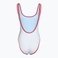 Women's one-piece swimsuit Speedo Solid Bound Scoop high risk red/bright white 2