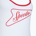 Women's one-piece swimsuit Speedo Solid Bound Scoop high risk red/bright white 3