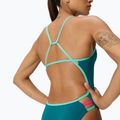 Women's one-piece swimsuit Speedo Solid Tri peacock 4