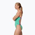 Women's one-piece swimsuit Speedo Solid Tri aqua breeze 3
