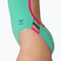 Women's one-piece swimsuit Speedo Solid Tri aqua breeze 5