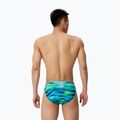 Men's swim boxers Speedo Printed Brief sunset grove/green 2
