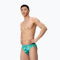 Men's swim boxers Speedo Printed Brief sunset grove/green 3