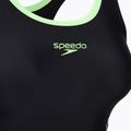 Women's two-piece swimsuit Speedo Placement Raceback 2pc anthracite/clover 5