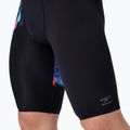 Men's swim jammers Speedo Placement Aquashort glitchy garden/black 6