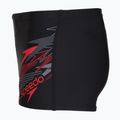 Boys' swim boxers Speedo Medley Logo Aquashort Anthracite/Hrr 3