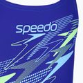 Children's one-piece swimsuit Speedo Medley Logo Medalist sapphire/mayan blue 3