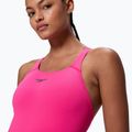 Women's one-piece swimsuit Speedo ECO Endurance+ Medalist margarita pink 4