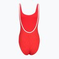 Women's one-piece swimsuit Speedo Texture Bound Scoop high risk red/bright white 2